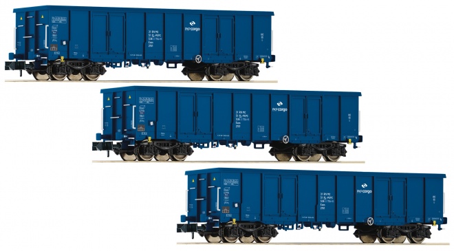 Set of 3 Gondola cars PKP-Cargo type  Eaos<br /><a href='images/pictures/Fleischmann/Fleischmann-828342.jpg' target='_blank'>Full size image</a>